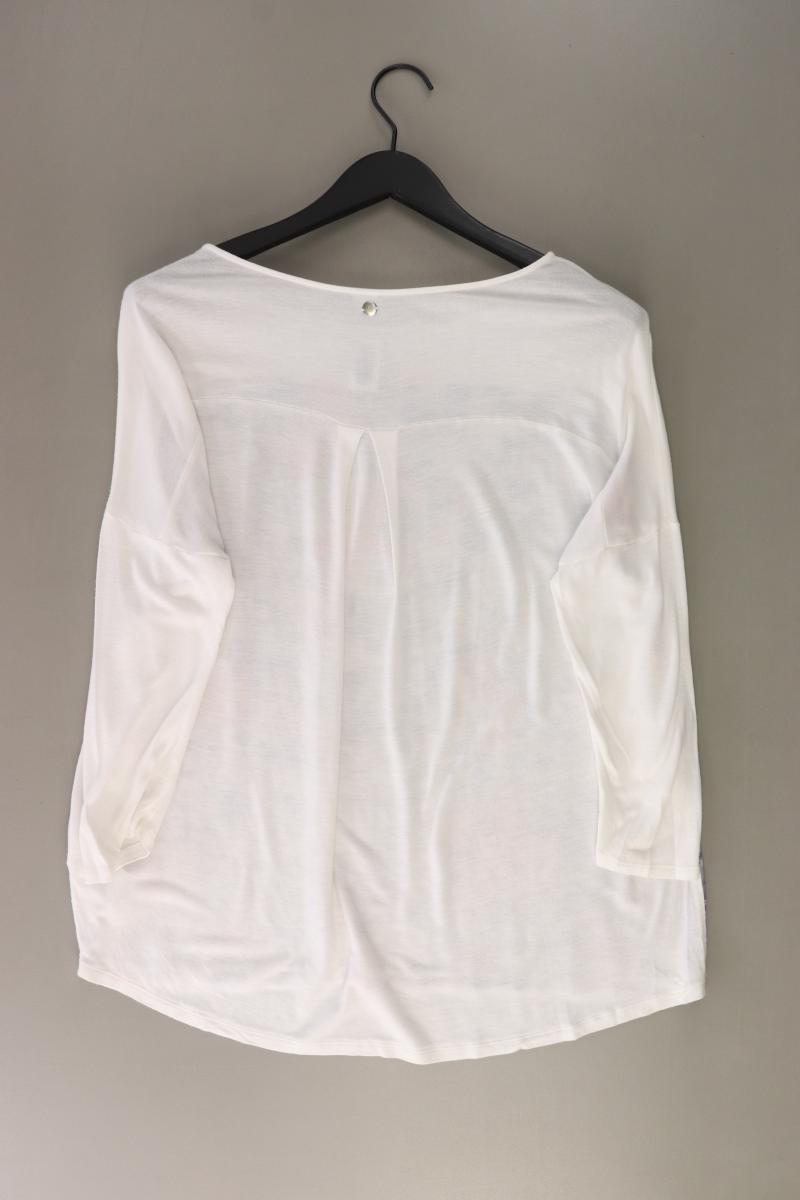 s.Oliver Printshirt Gr. 42 3/4 Ärmel weiß aus Polyester