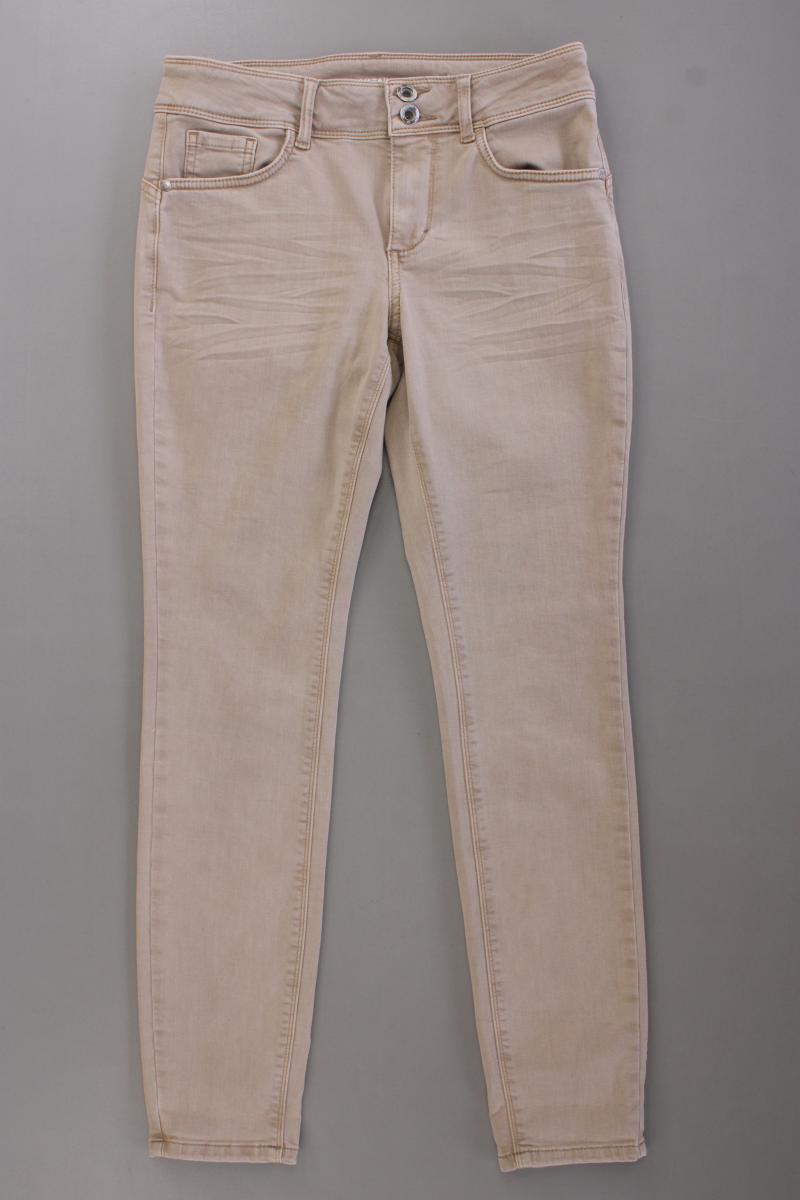 Tom Tailor Skinny Jeans Gr. W28 creme aus Baumwolle
