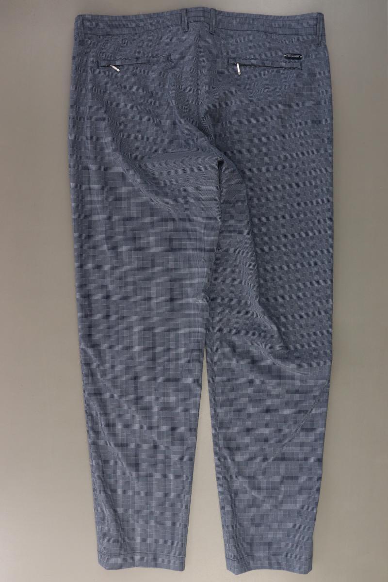 Pierre Cardin Stoffhose für Herren Gr. W40/L34 blau aus Polyester
