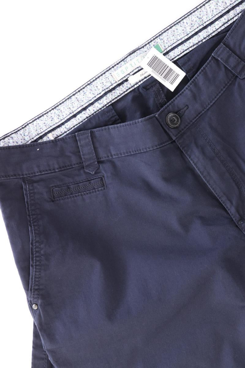 Esprit Chinohose Gr. 40/L32 blau aus Baumwolle
