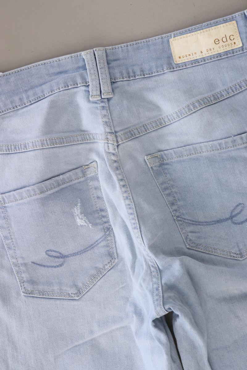 edc by Esprit Straight Jeans Gr. W26/L30 blau aus Baumwolle