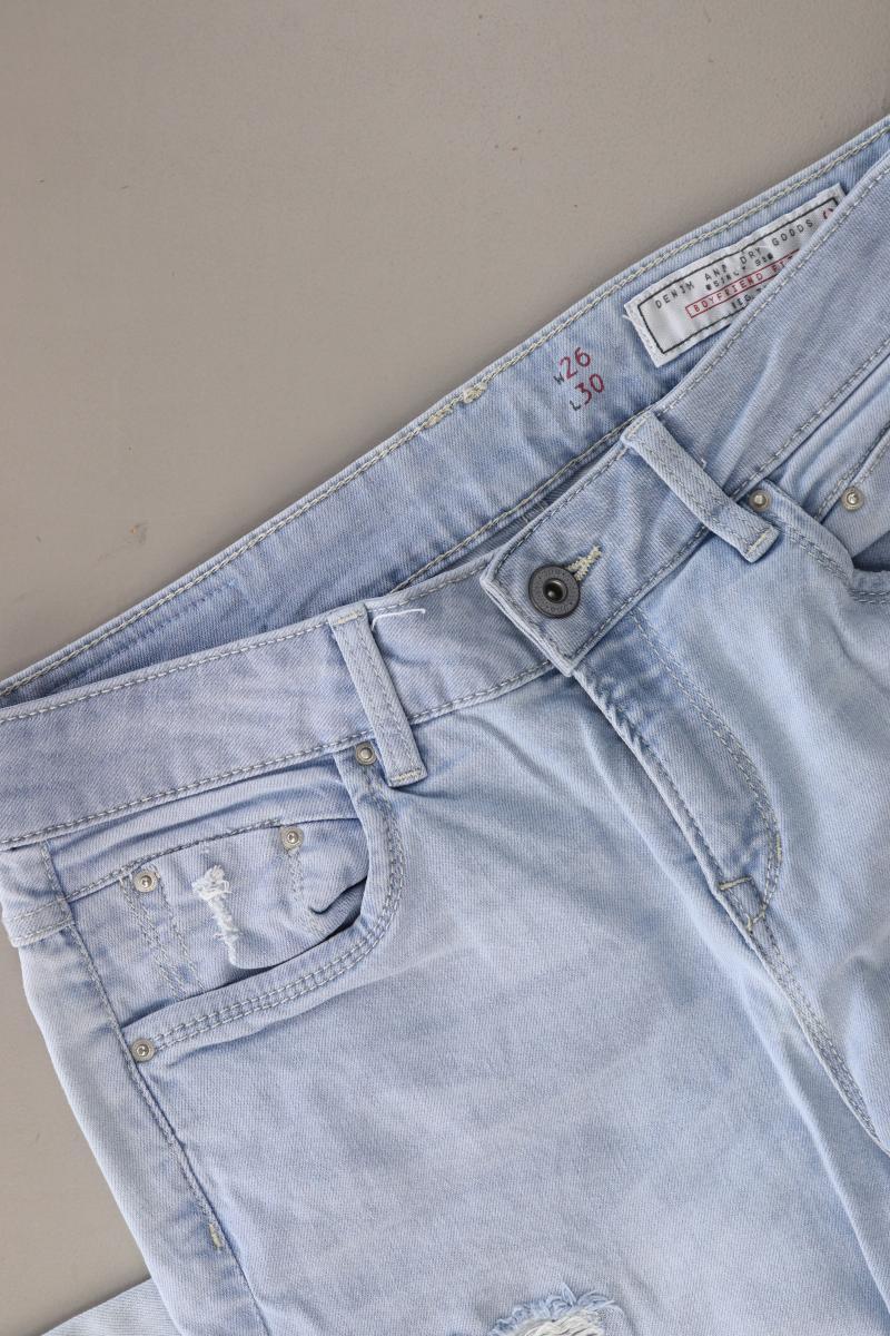 edc by Esprit Straight Jeans Gr. W26/L30 blau aus Baumwolle