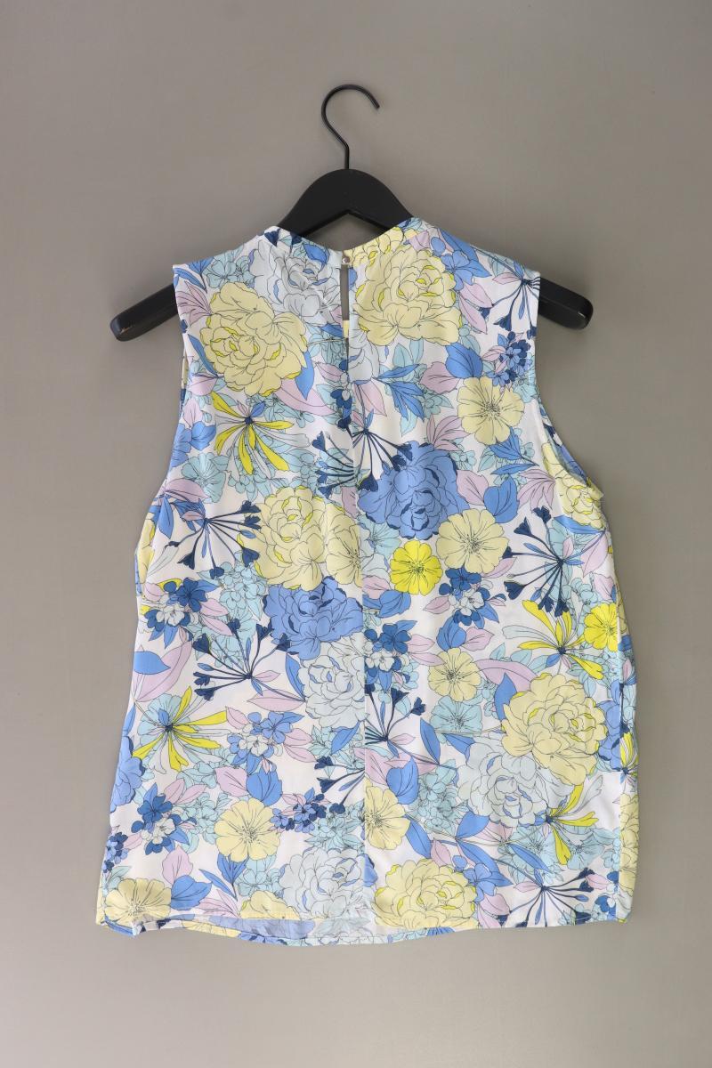 Esprit Ärmellose Bluse Gr. 40 mit Blumenmuster mehrfarbig aus Baumwolle