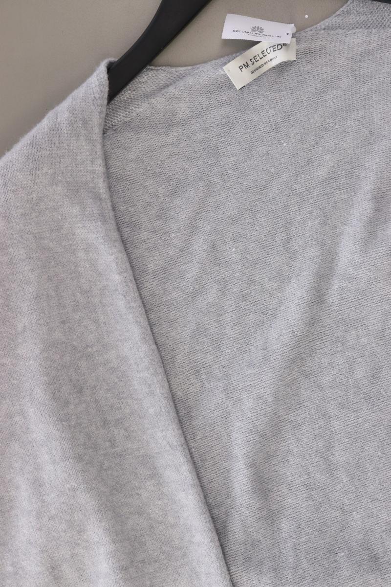 PM SELECTED Strickjacke Gr. L neuwertig Langarm grau
