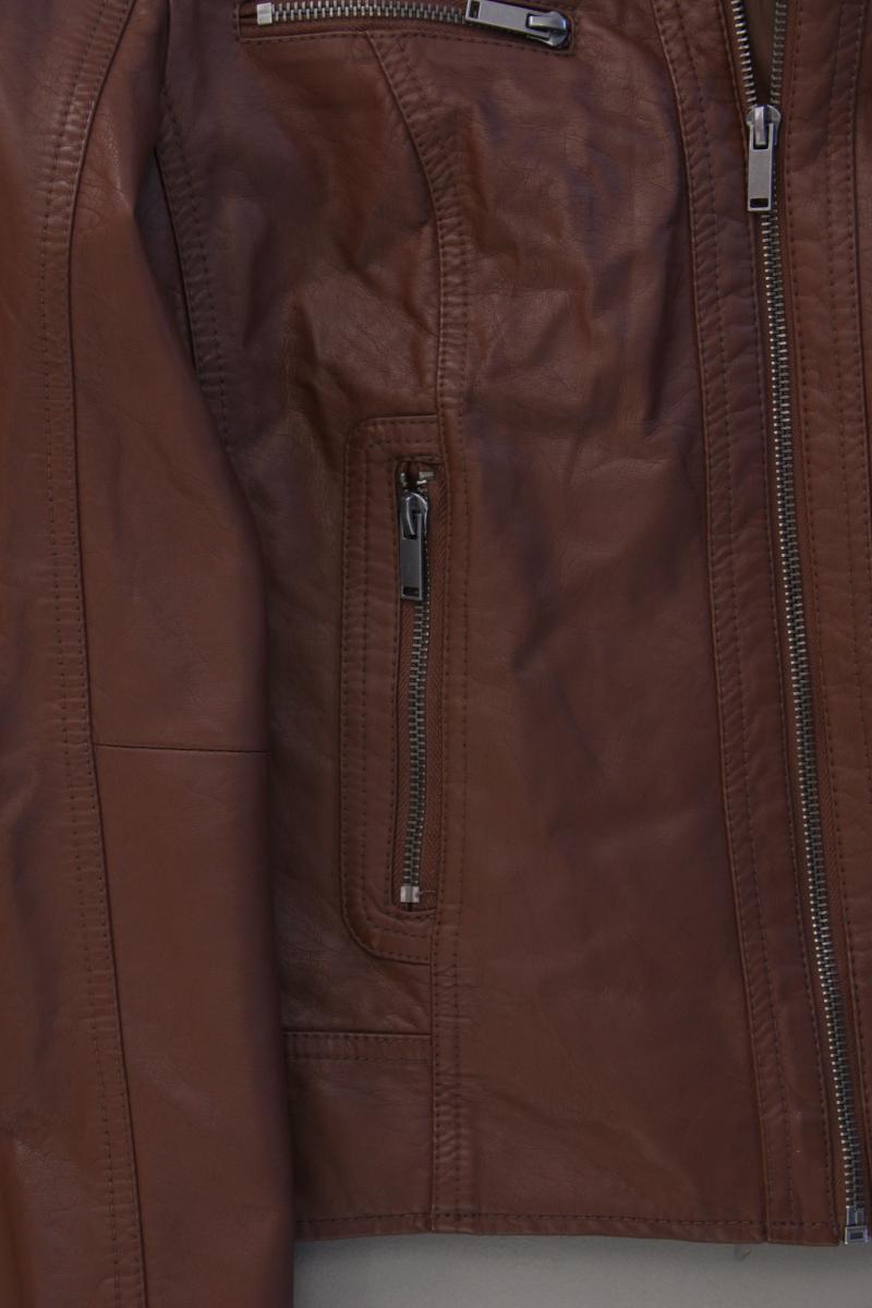 Even & Odd Kunstlederjacke für Herren Gr. M braun aus Polyurethan