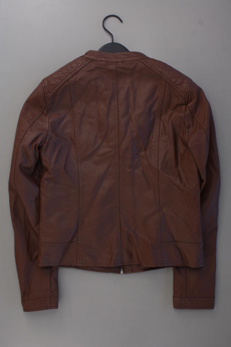 Even & Odd Kunstlederjacke für Herren Gr. M braun aus Polyurethan