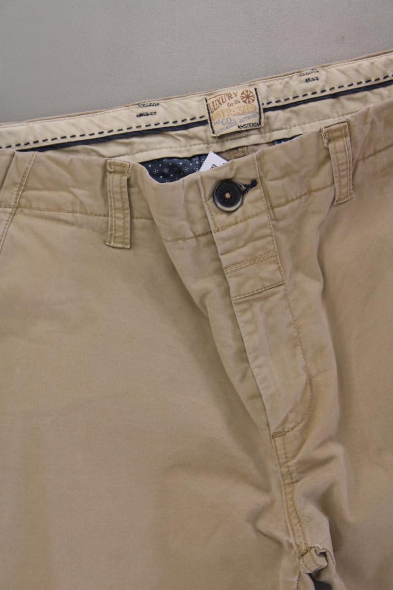 DSTREZZED Chinohose für Herren Gr. W34 creme aus Baumwolle