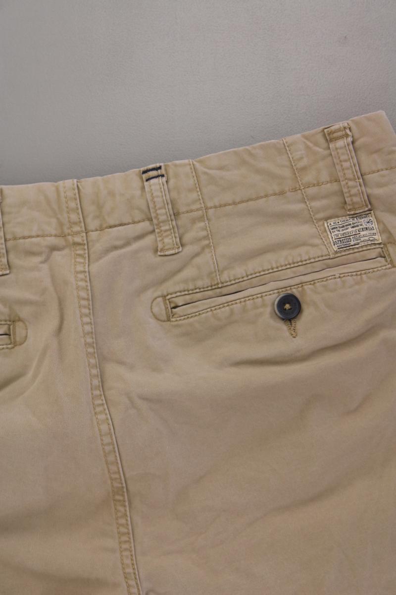 DSTREZZED Chinohose für Herren Gr. W34 creme aus Baumwolle
