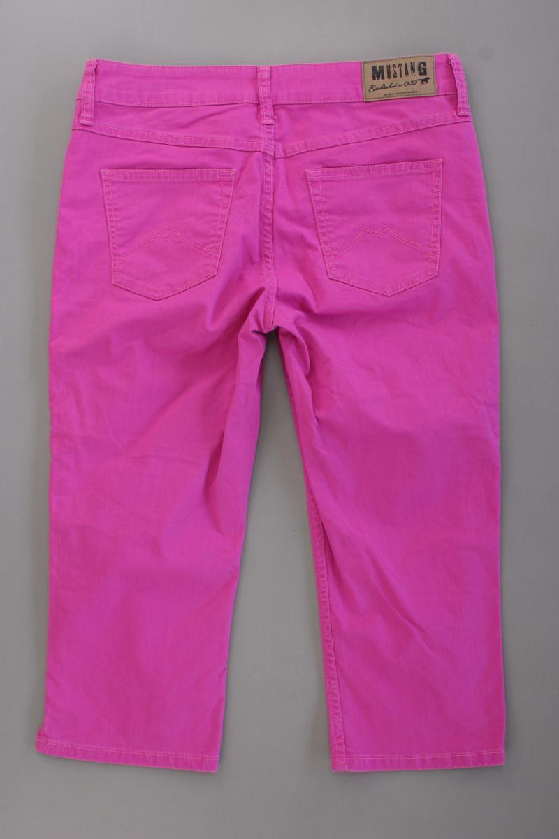 Mustang 3/4 Hose Gr. W29 Modell Jasmin Cropped pink aus Baumwolle