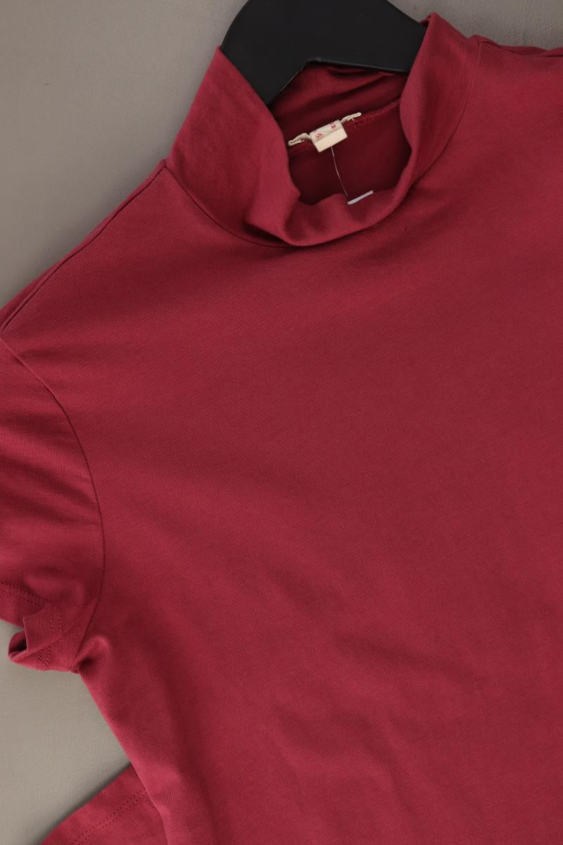 Esprit T-Shirt Gr. M Kurzarm rot aus Baumwolle