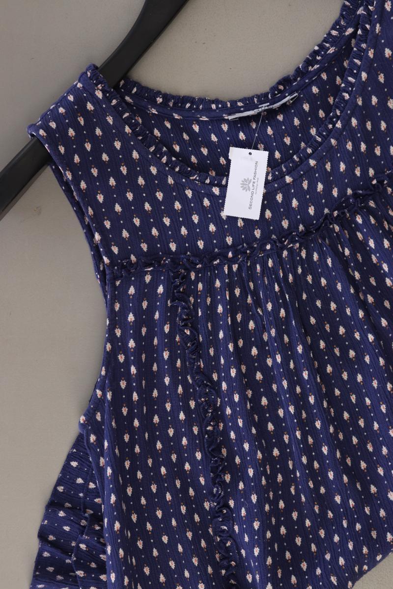 edc by Esprit Trägertop Gr. S blau aus Baumwolle