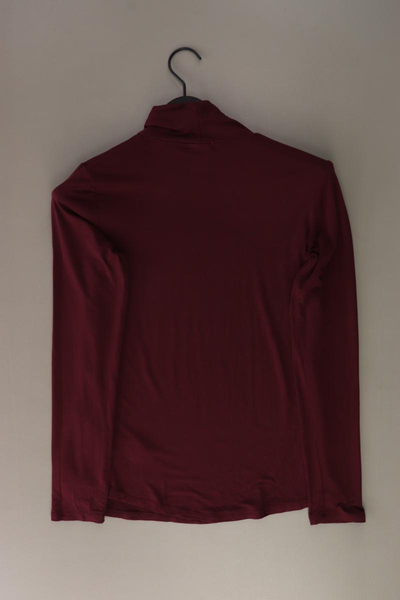 Esprit Rollkragenshirt Gr. M Langarm lila aus Viskose