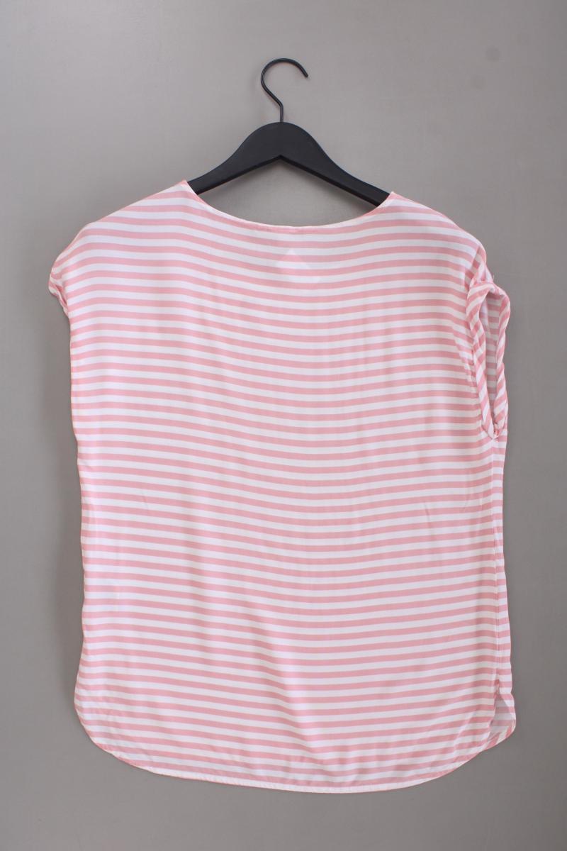 Tom Tailor (Denim) Kurzarmbluse Gr. M gestreift rosa aus Viskose