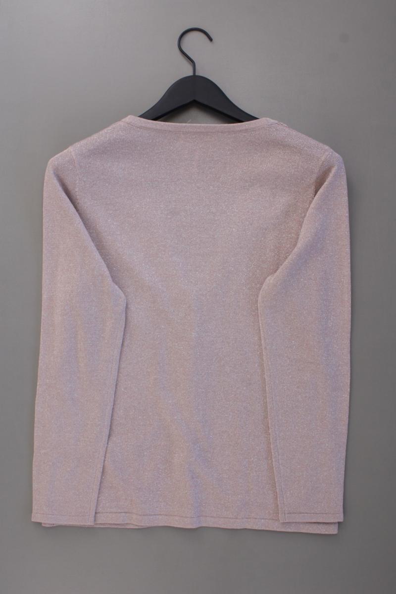 Judith Williams Strickjacke Gr. 38 Langarm mit Glitzer rosa aus Viskose
