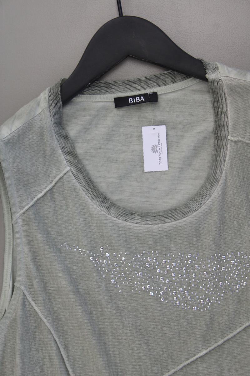 Biba Trägertop Gr. L neuwertig grün aus Polyester