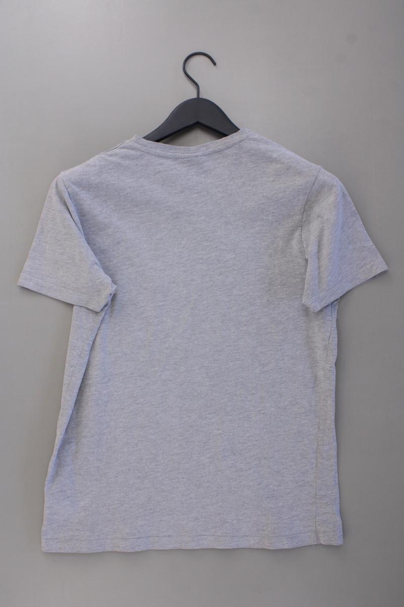 ellesse Printshirt für Herren Gr. M Kurzarm grau aus Baumwolle