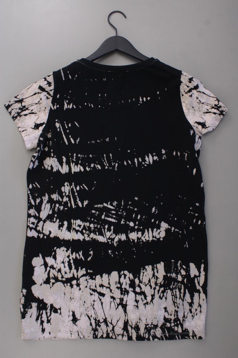 Biba Printshirt Gr. L Kurzarm schwarz aus Baumwolle