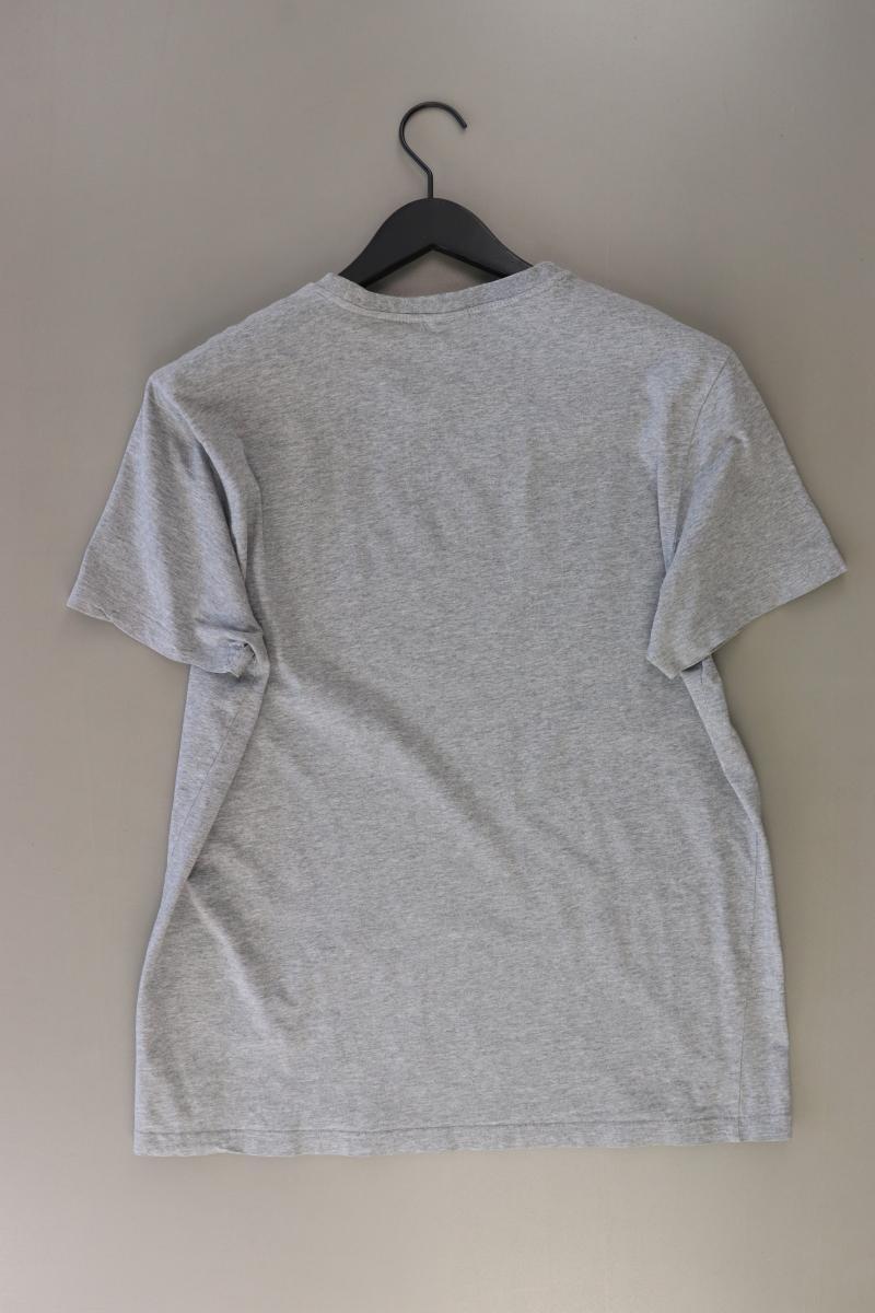 Converse T-Shirt für Herren Gr. S Kurzarm grau aus Baumwolle