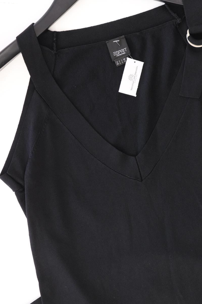 Esprit Collection Slim Top Gr. M schwarz aus Polyester