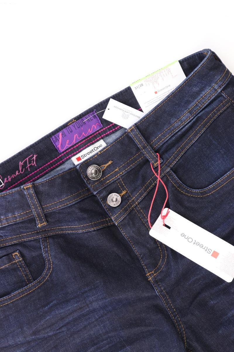 Street One Straight Jeans Gr. W31/L28 neu mit Etikett blau aus Baumwolle