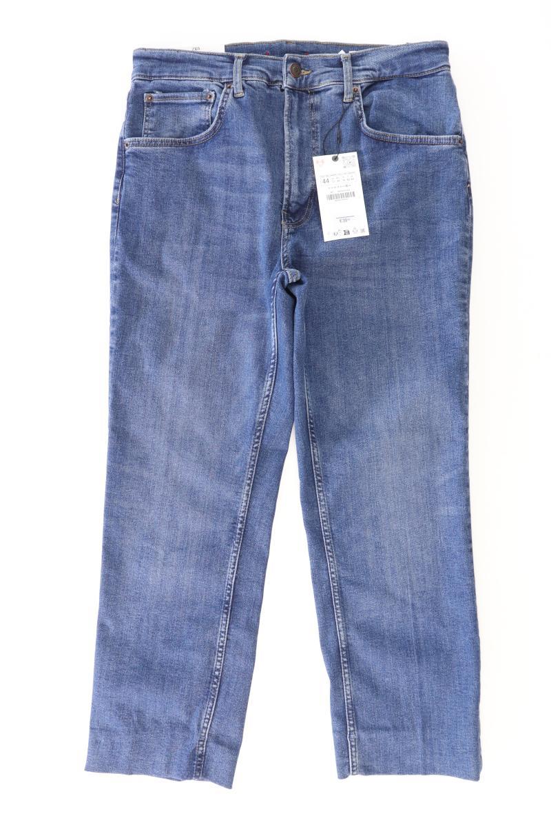 Zara Straight Jeans Gr. 44 neu mit Etikett Neupreis: 39,99€! blau aus Baumwolle