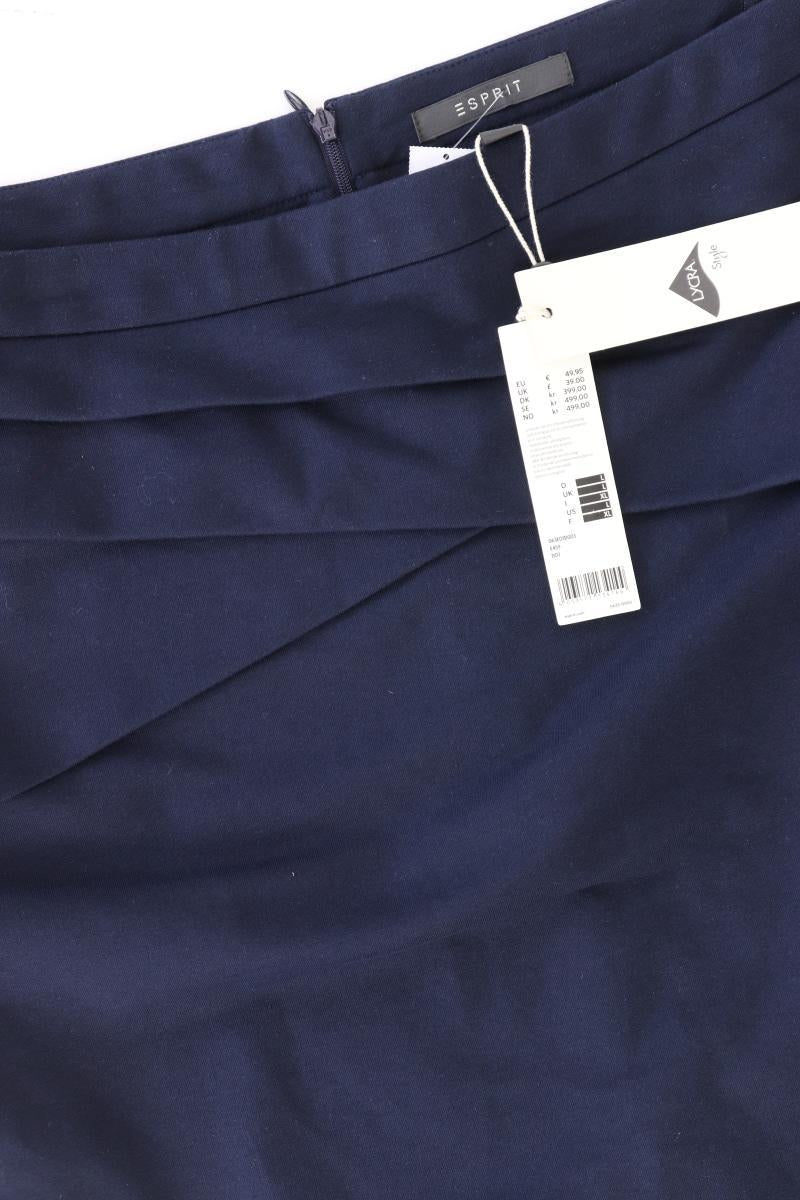 Esprit Rock Gr. L neu mit Etikett Neupreis: 49,99€! blau aus Baumwolle