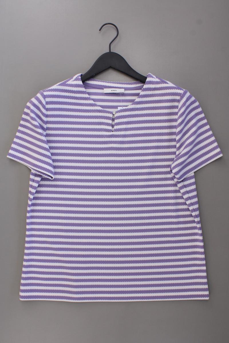 Bonita Ringelshirt Gr. M gestreift Kurzarm lila