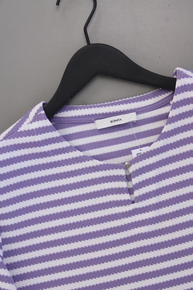 Bonita Ringelshirt Gr. M gestreift Kurzarm lila