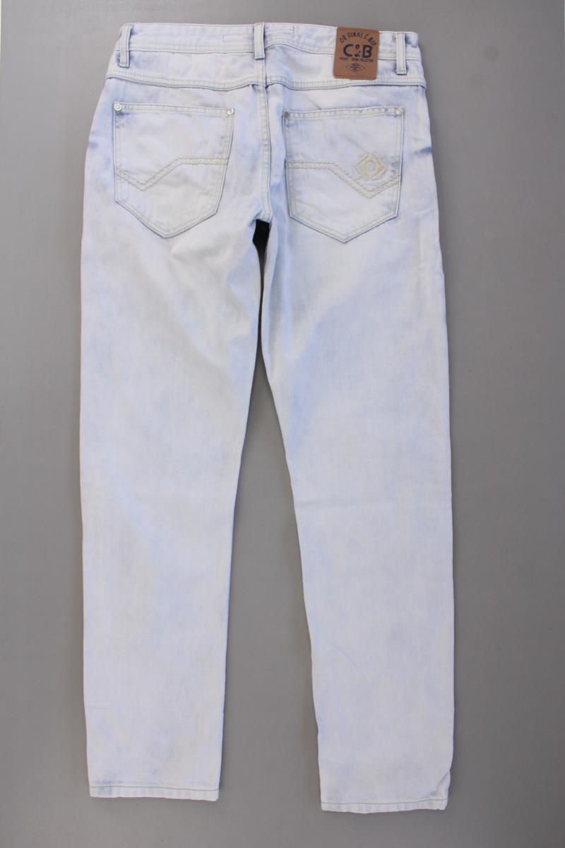 CIPO & BAXX Straight Jeans für Herren Gr. W32/L32 blau aus Baumwolle