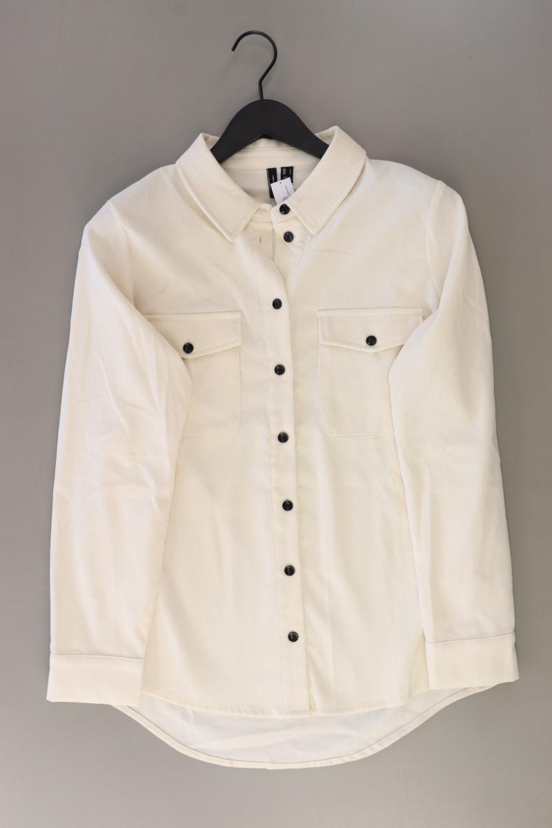 Vero Moda Bluse Gr. L Langarm creme aus Polyester