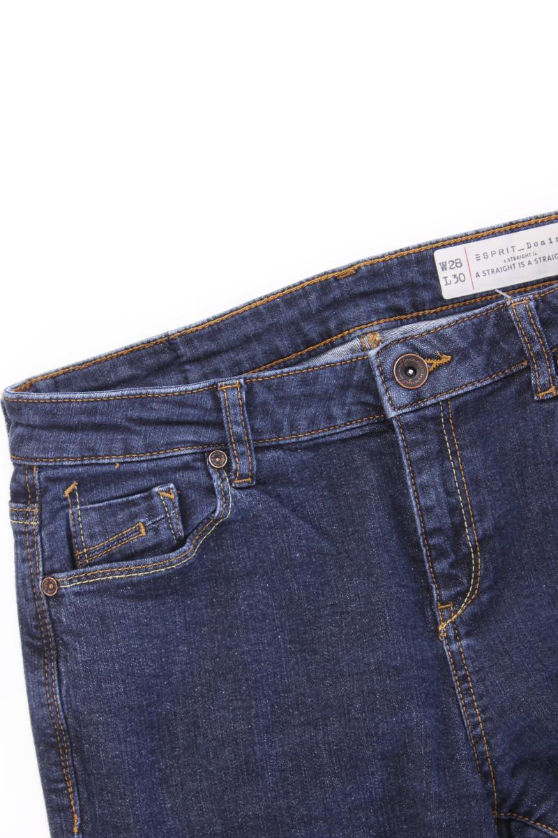 Esprit Straight Jeans Gr. W28/L30 blau