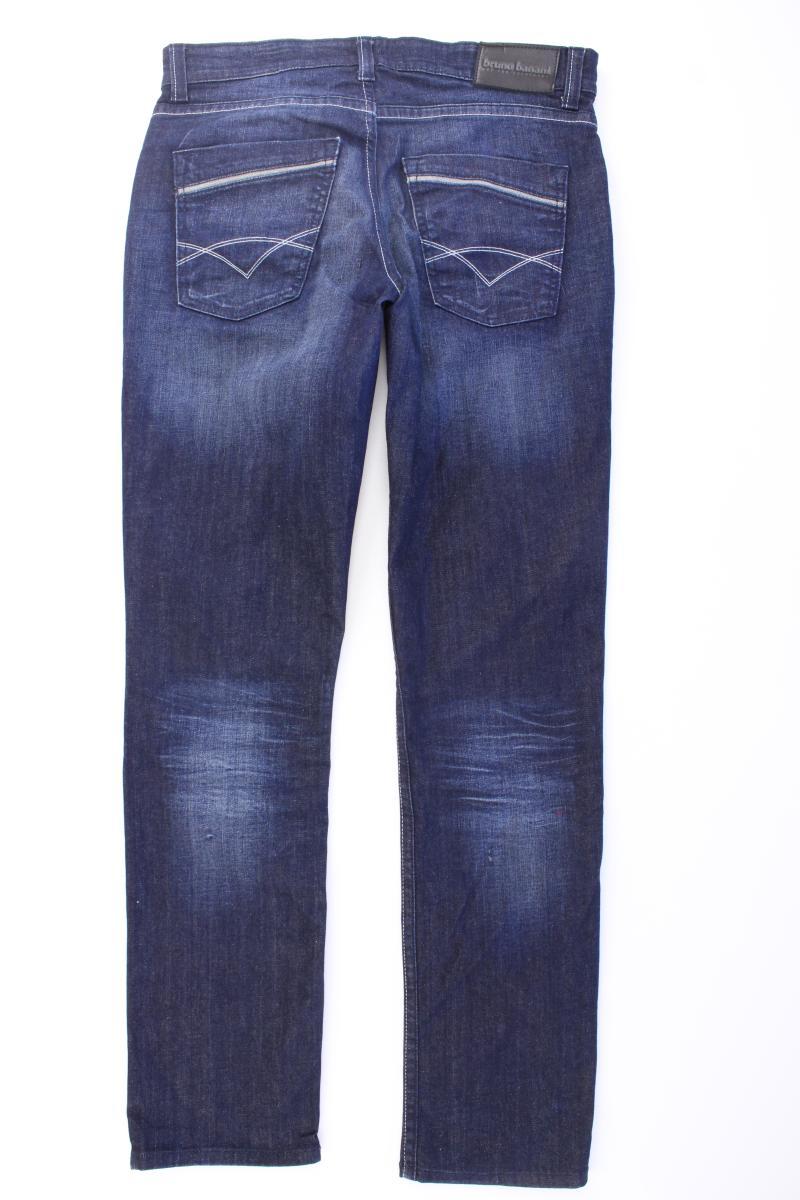 Bruno Banani Straight Jeans für Herren Gr. W32/L34 blau aus Baumwolle