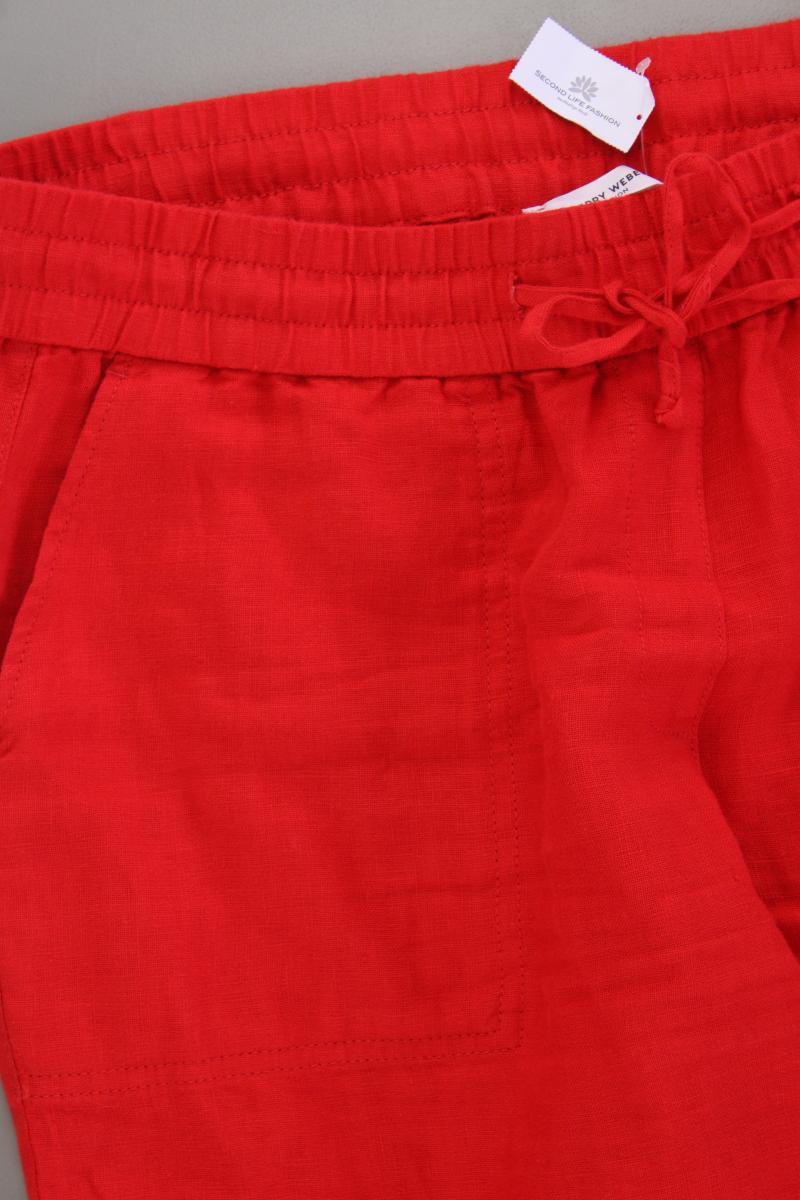 Gerry Weber Leinenhose Gr. 44 neuwertig rot