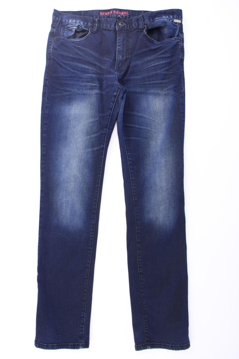 Bruno Banani Straight Jeans für Herren Gr. W32/L34 blau aus Baumwolle