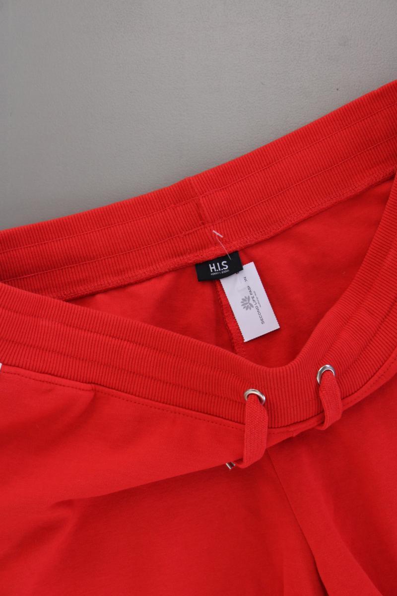 H.I.S. Sweatshorts Gr. 44/46 rot aus Baumwolle