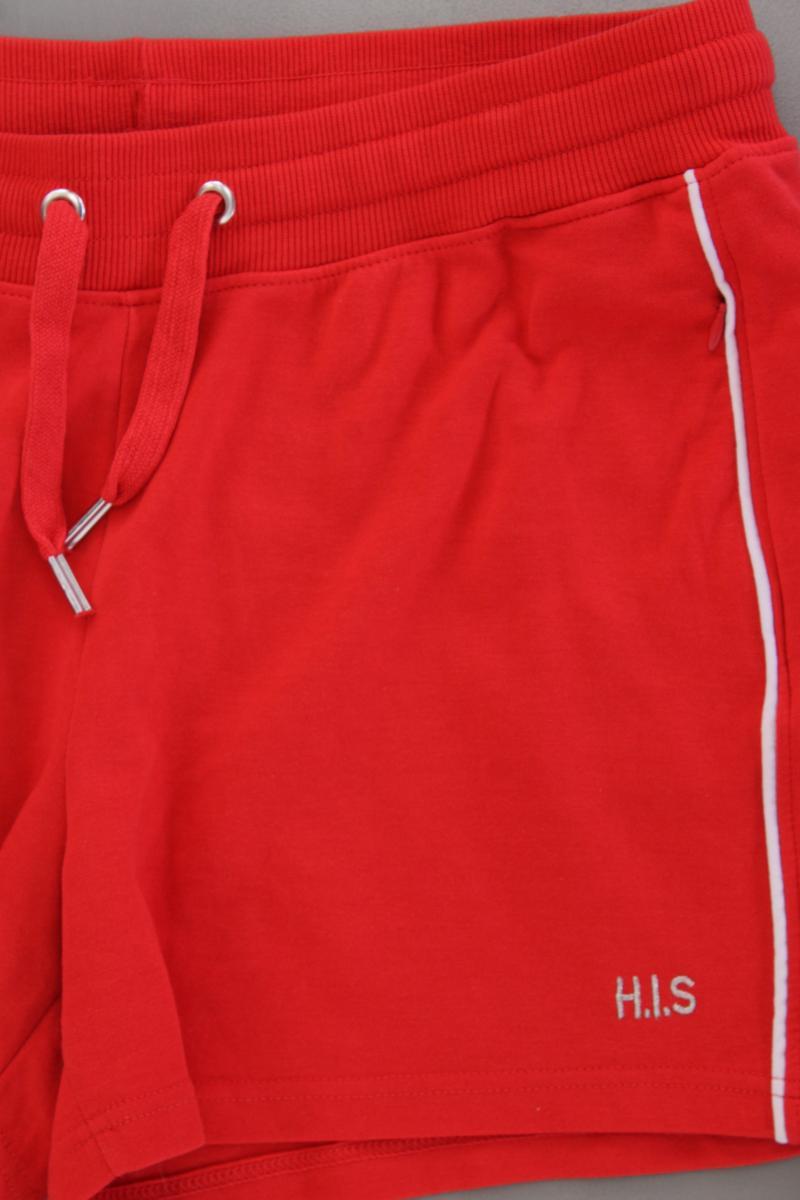 H.I.S. Sweatshorts Gr. 44/46 rot aus Baumwolle