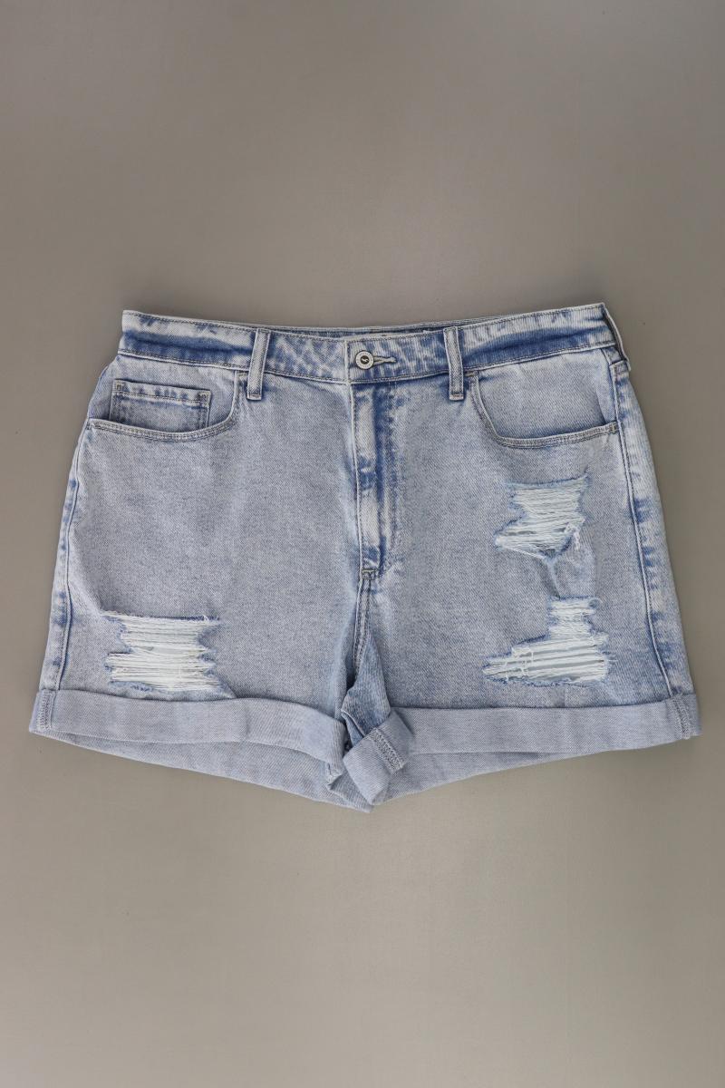 Hollister Jeansshorts Gr. W32 blau aus Baumwolle