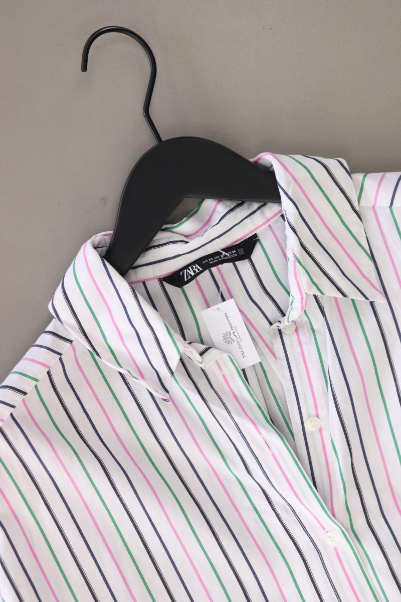 Zara Langarmbluse Gr. XS gestreift mehrfarbig