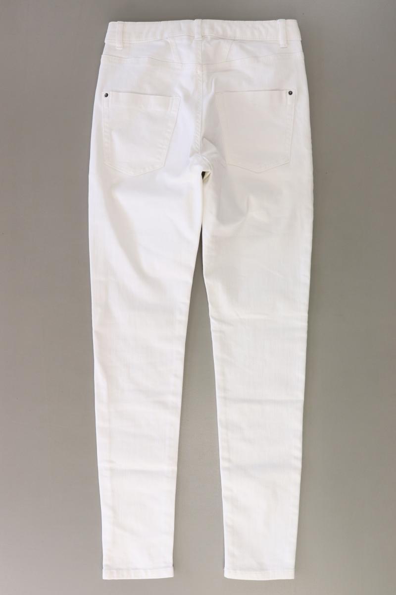 Esprit Skinny Jeans Gr. 34 weiß aus Baumwolle