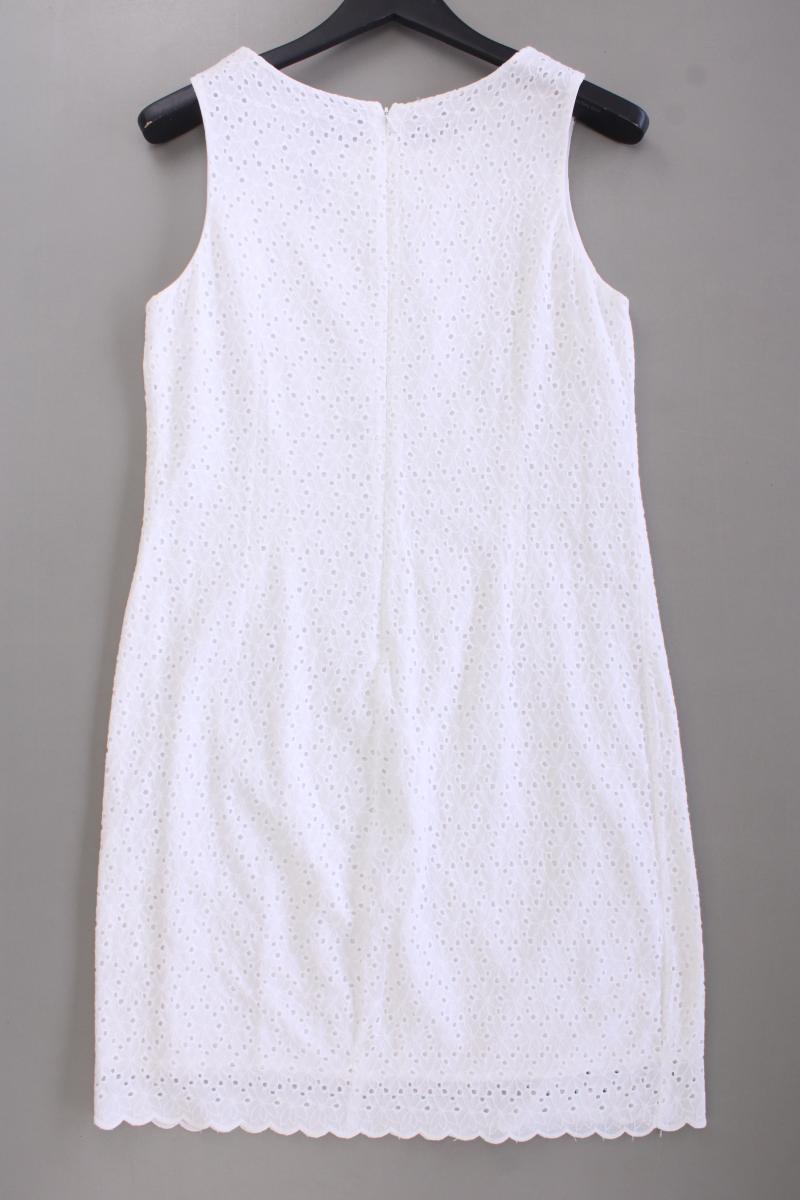 Gant Etuikleid Gr. 40 neuwertig Ärmellos weiß aus Baumwolle