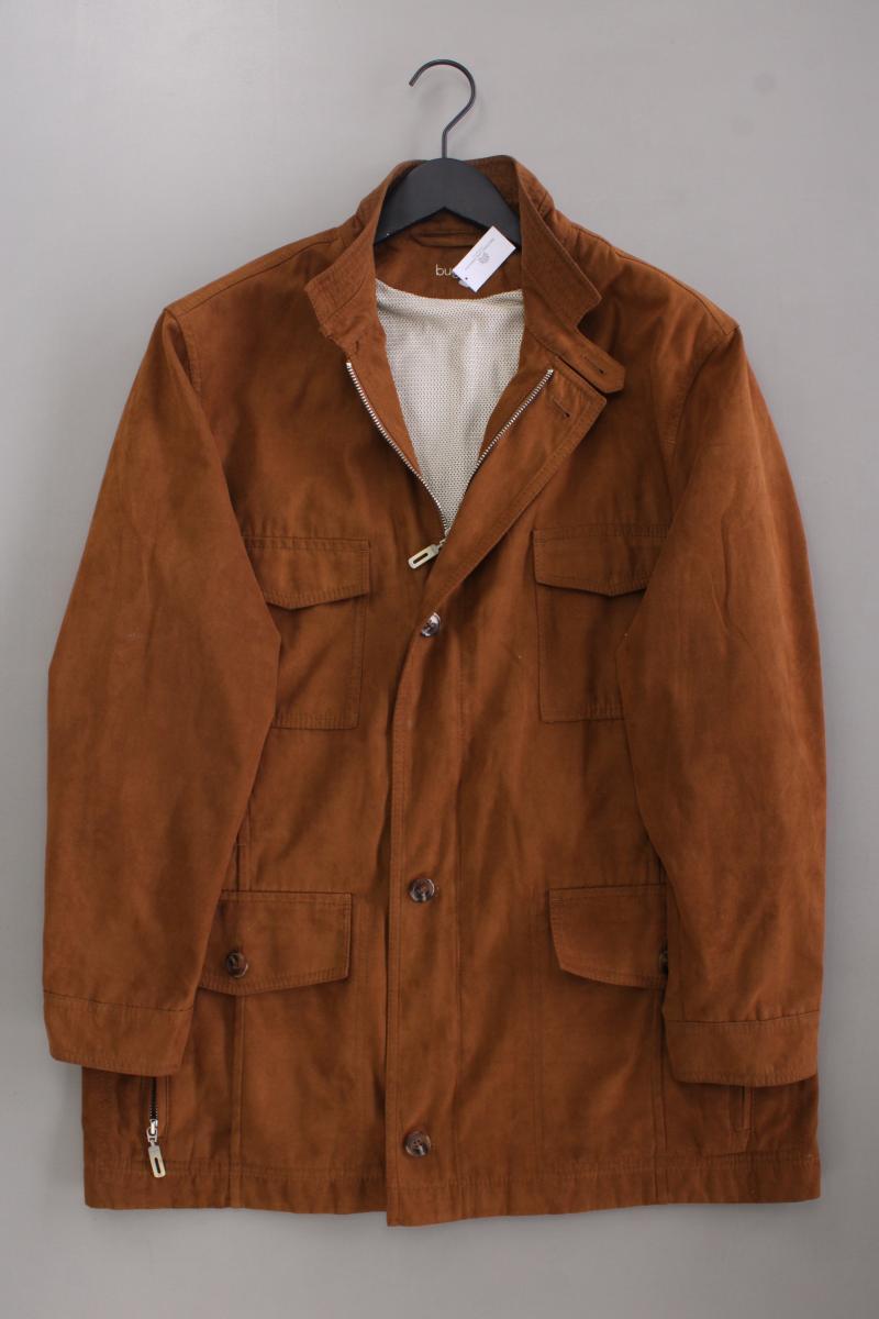 Bugatti Übergangsjacke für Herren Gr. 50 braun aus Polyester