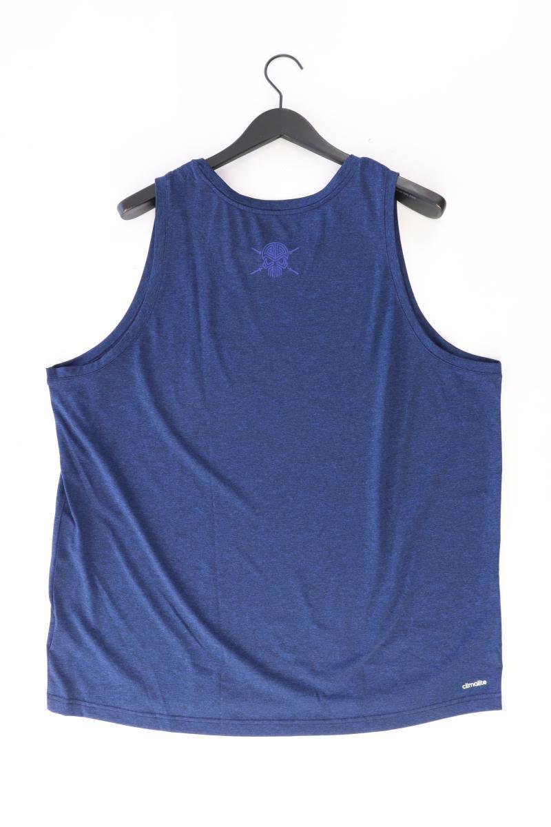 Adidas Sporttop für Herren Gr. XXL blau aus Polyester