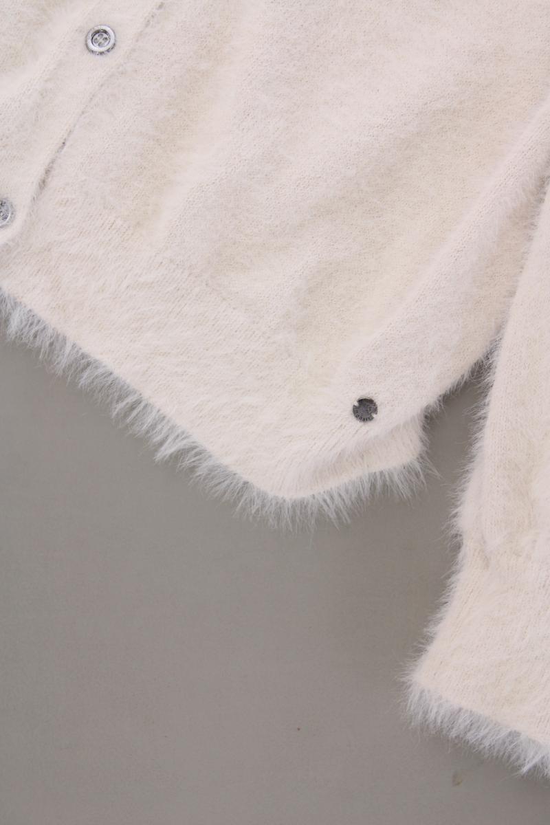 Monari Strickjacke Gr. 44 Langarm creme
