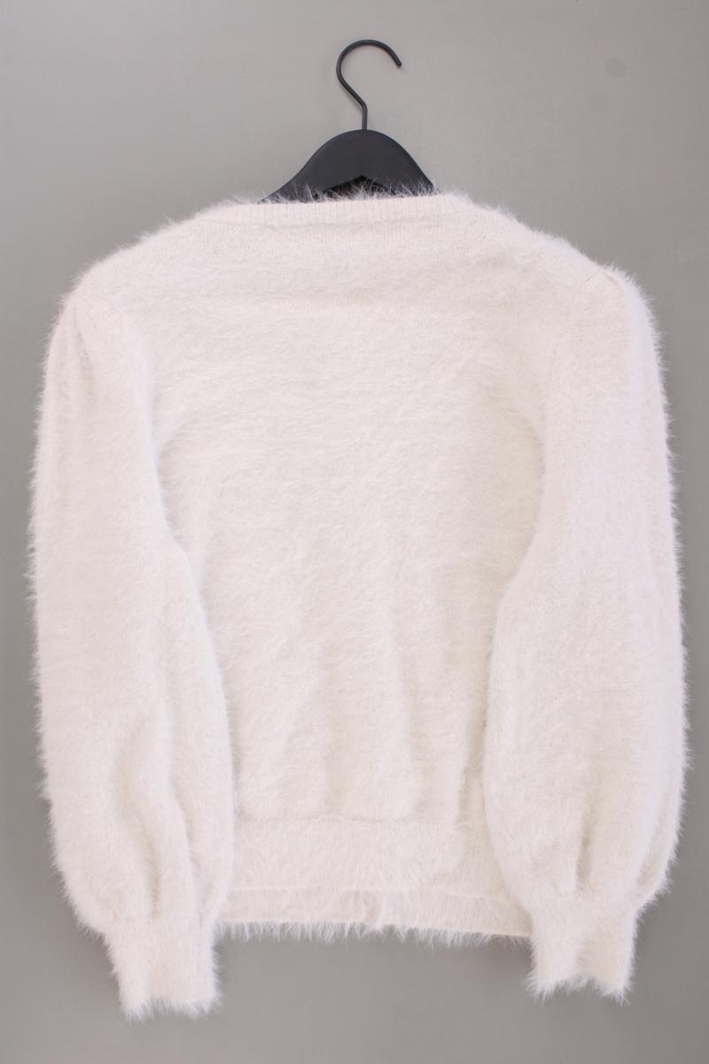 Monari Strickjacke Gr. 44 Langarm creme