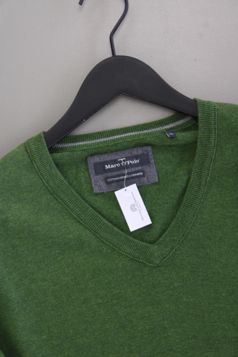 Marc O'Polo Langarmpullover für Herren Gr. XL grün aus Baumwolle