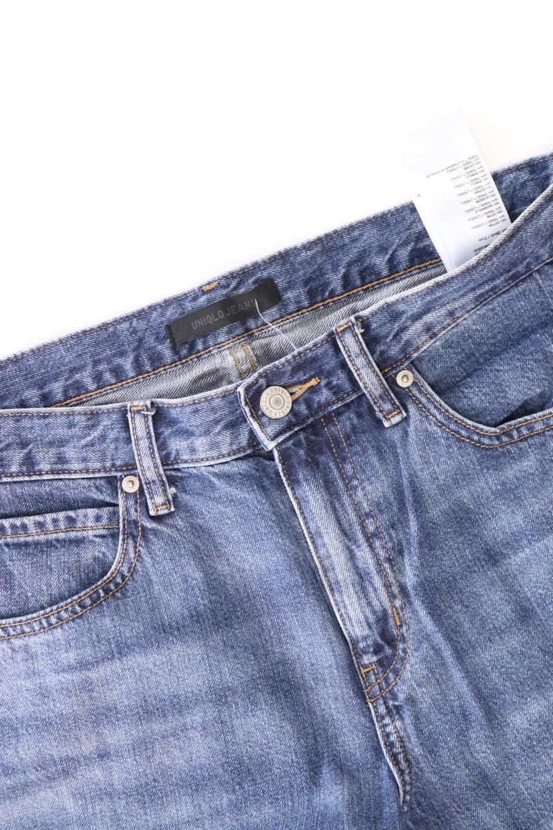 Uniqlo Straight Jeans Gr. W28 blau aus Baumwolle