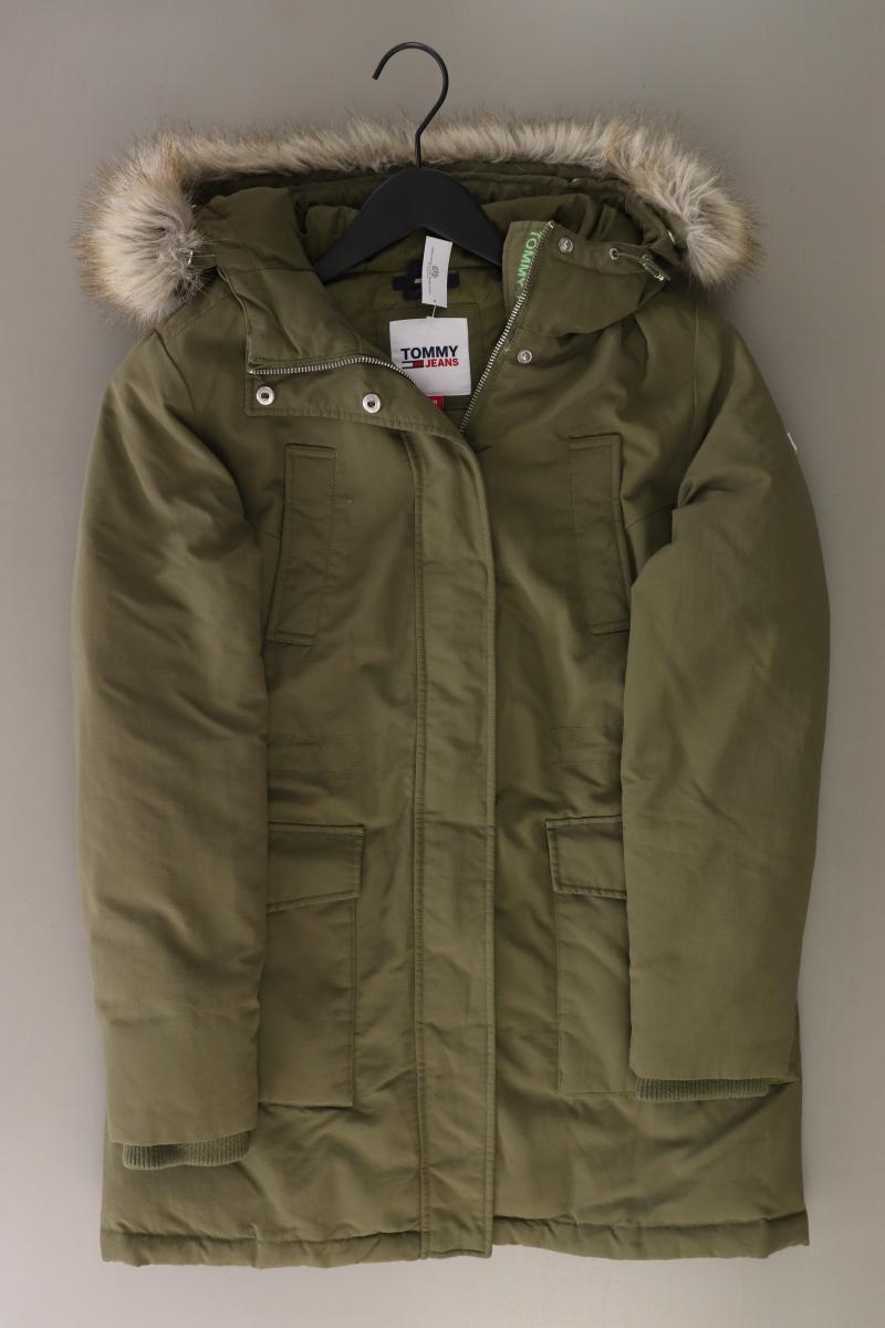 Tommy Jeans Daunenjacke Gr. M olivgrün aus Polyester