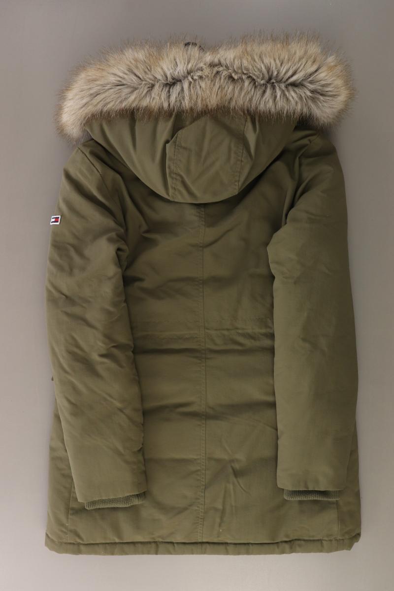 Tommy Jeans Daunenjacke Gr. M olivgrün aus Polyester