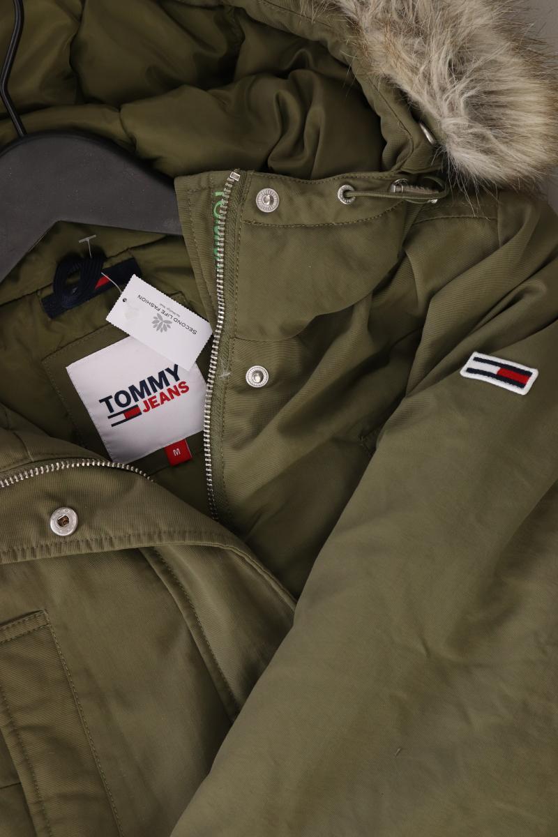 Tommy Jeans Daunenjacke Gr. M olivgrün aus Polyester