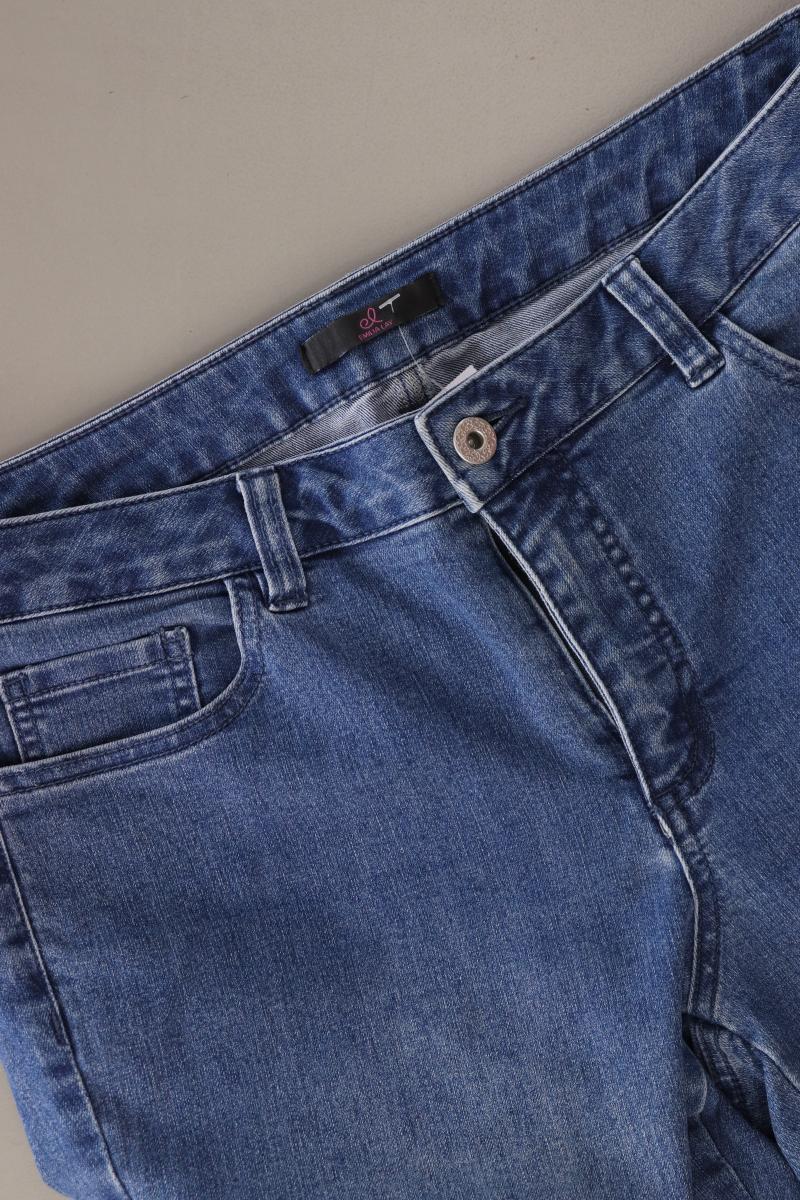 Emilia Lay Straight Jeans Gr. 40 blau aus Baumwolle